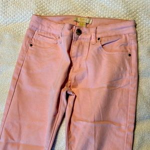 Pink jeans